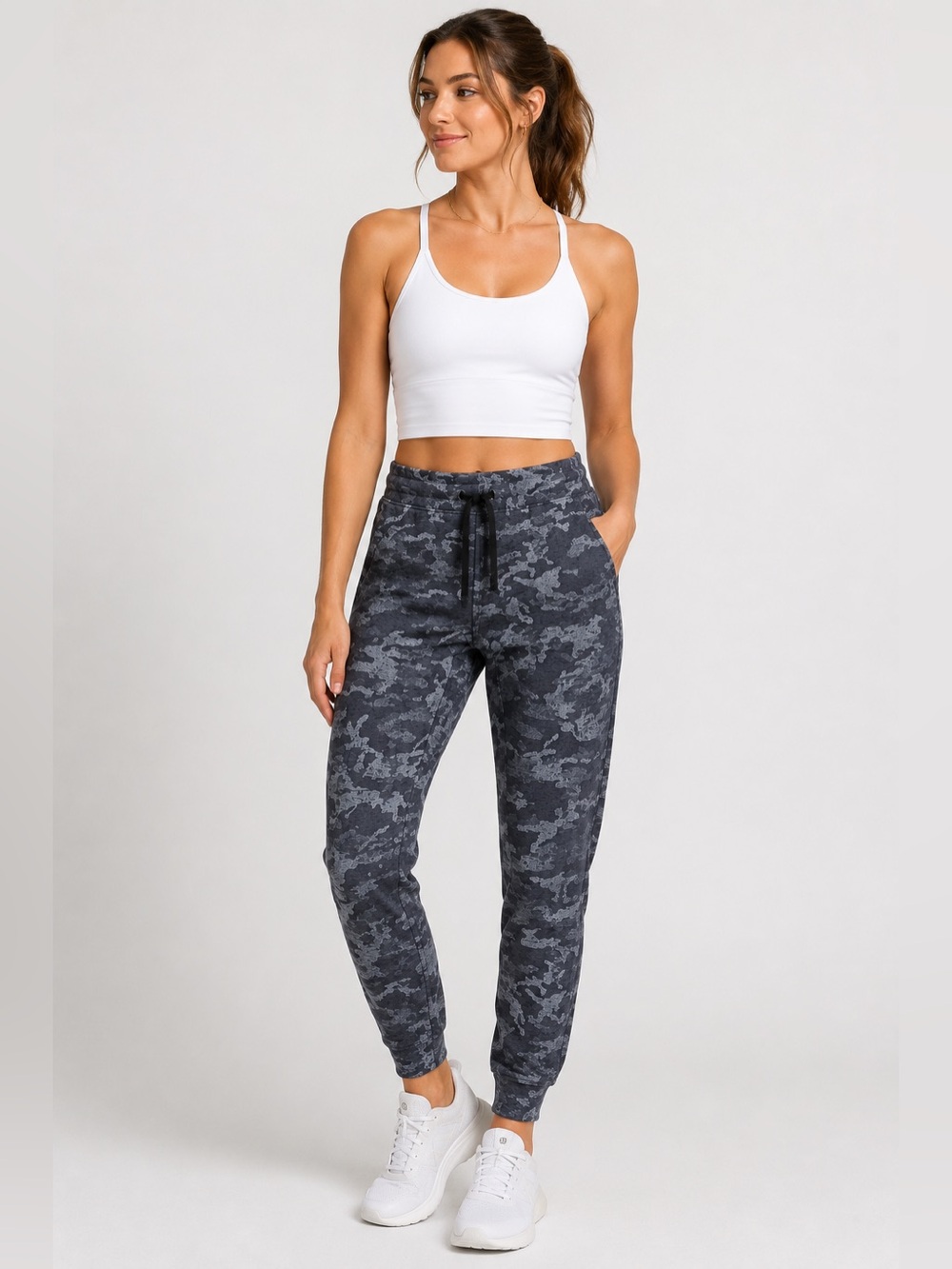 lululemon Ready to Rulu Women's Dark Gray Camo‎ Joggers